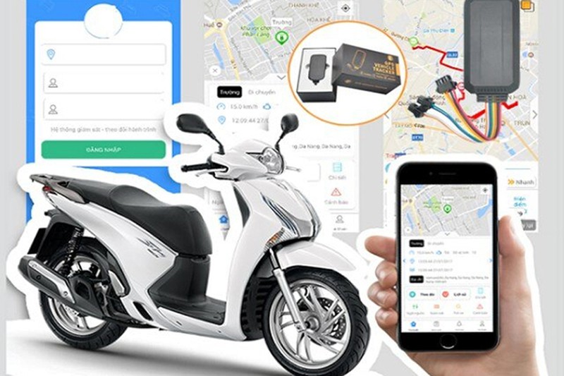 Lắp gps xe máy có tác dụng quan trọng trong việc bảo vệ tài sản