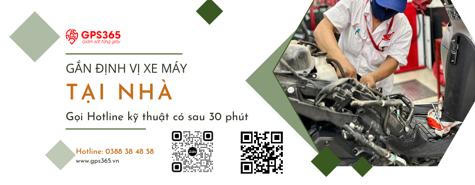 Công ty định vị gps365 gắn định vị xe máy tại nhà ở bình dương Hotline 0388384858